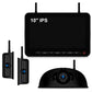 Fookoo 1080P 10" Wireless RV Backup Camera System for Furrion Pre-Wired RV Truck Trailer, 10" IPS Monitor, 2 Side View 1 Rear View Cameras, Split Screen IR Night Vision Recording Waterproof - D10Y3