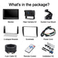 Fookoo 7" AHD 1080P Wired Backup Dual Camera System, Waterproof Vibration-Proof Rear View Cameras IR Night Vision for Tractor/Excavator/Harvester/Bulldozer/Crop Sprayer/Agricultural Equipment - DY702