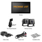 Fookoo AHD 1080P Dual Wired Backup Camera System, 10.1" Touchscreen Monitor Blind Spot Detection Vibration-Proof 10G Cameras MP3 MP5 Waterproof for Tractor Trailer Excavator Skid Steer Harvester RV