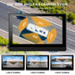 Fookoo 1080P AHD Wired Backup Camera System, 7" Touchscreen Monitor Blind Spot Detection 10G Vibration-Proof Rear Camera for Tractor Truck Excavator Caravan Skid Steer Harvester MP3 MP5 Waterproof DVR