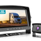 Fookoo Ⅱ HD 9" Backup Camera System Kit,9''1080P Reversing Monitor+IP69 Waterproof Rear View Camera,Sharp CCD Chip, 100% Not Wash Up,Truck/Trailer/Box Truck/RV (DY901-Wired)